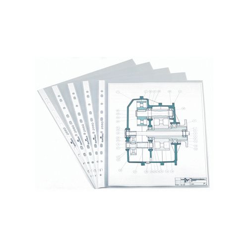 Durable Durable geperforeerde showtas, ft A4, 11-gaats perforatie, 60 micron