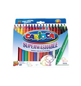 Carioca Carioca viltstift Superwashable Joy, 36 stiften in een kartonnen etui