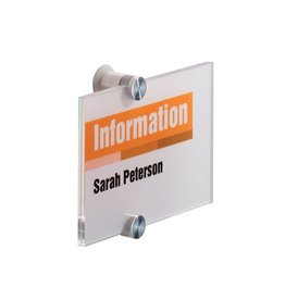 Durable Crystal Sign Deurbord 148X105 [1st]