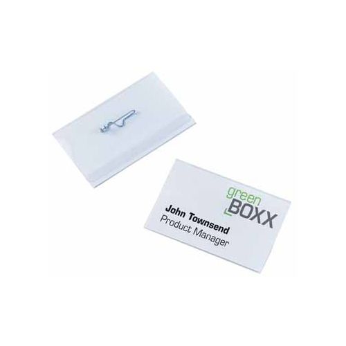 Durable Durable badge met speld ft 54 x 90 mm