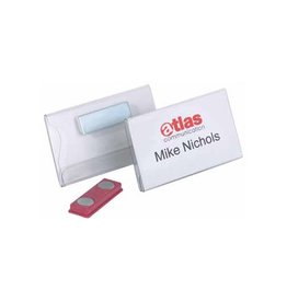 Durable Durable badges met magneet ft 40 x 75 mm — levering per 25