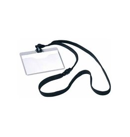 Durable D10 Badge Textielband Zwart [1st]