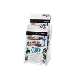 Deflecto Folderhouder A4 4-Vaks [1st]