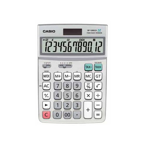 Casio Casio bureaurekenmachine DF-120 ECO