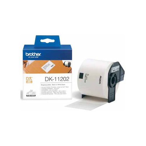 Brother Brother etiketten voor QL, ft 62 x 100 mm, pak van 300 etiketten