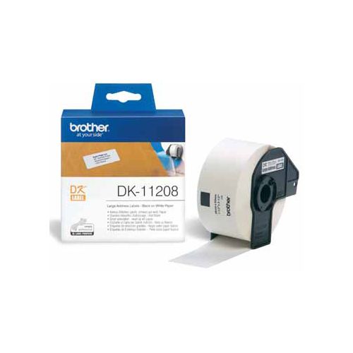 Brother Brother etiketten voor QL, ft 38 x 90 mm, pak van 400 etiketten