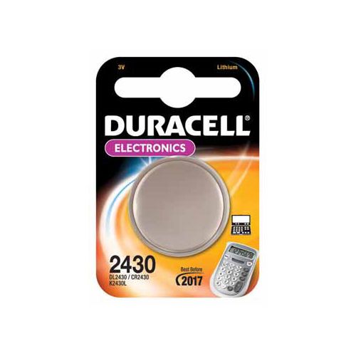 Duracell Duracell knoopcel Electronics CR2430, op blister