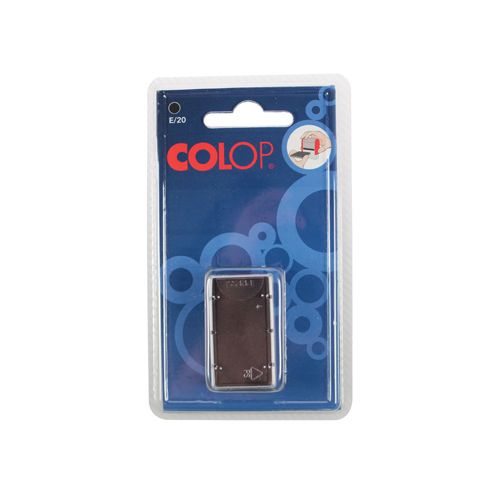 Colop Colop stempelkussen, voor P20, P20N, 20/1, zwart, blister van 2 stuks