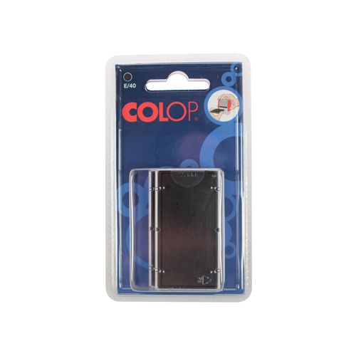 Colop Colop stempelkussen, voor P40, P40N, zwart, blister van 2 stuks