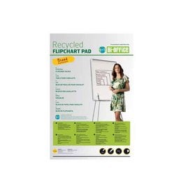 Bi-Office Bi-Office flipchartpapier Earth-it, ft 65 x 98 cm, blanco, pak van 50 blad