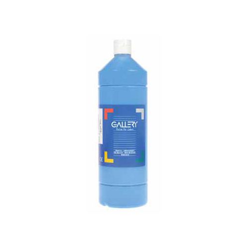 Gallery Gallery plakkaatverf, flacon van 1 l, blauw