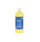 Gallery Gallery plakkaatverf, flacon van 500 ml, lichtgeel