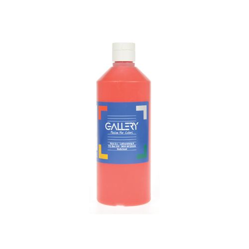 Gallery Gallery plakkaatverf, flacon van 500 ml, lichtrood