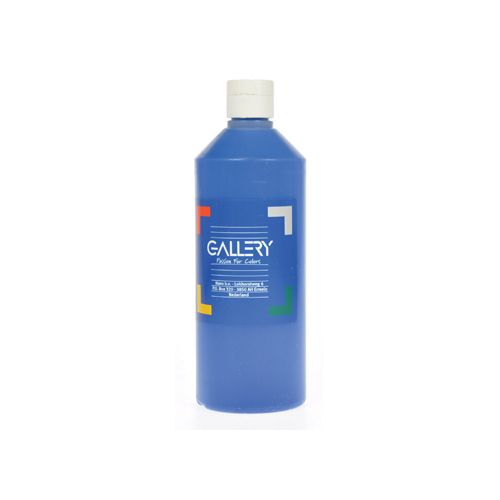 Gallery Gallery plakkaatverf, flacon van 500 ml, donkerblauw