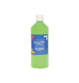 Gallery Gallery plakkaatverf, flacon van 500 ml, lichtgroen