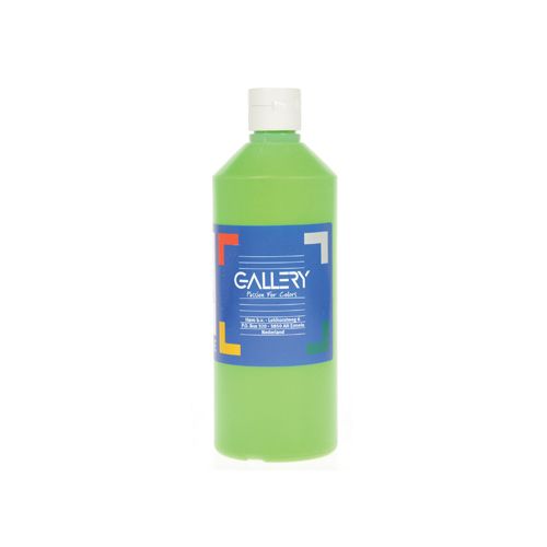 Gallery Gallery plakkaatverf, flacon van 500 ml, lichtgroen