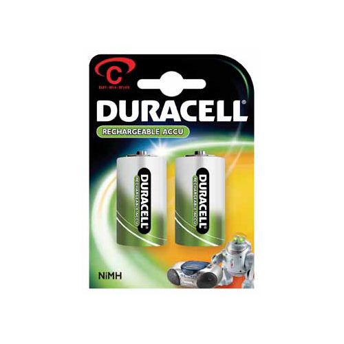 Duracell Duracell oplaadbare batterijen C, blister van 2 stuks