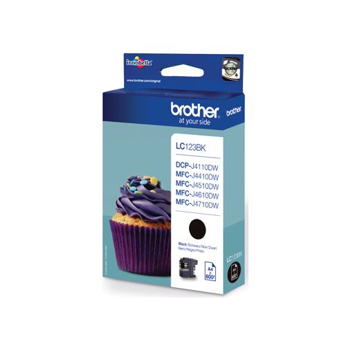 Brother Brother LC-123BK ink black 600 pages (original)