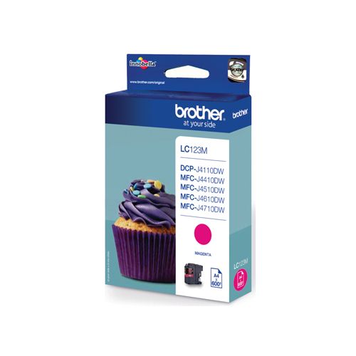 Brother Brother LC-123M ink magenta 600 pages (original)