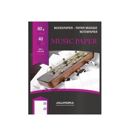 Aurora Muziekschrift  20Bld M20-1L [1st]