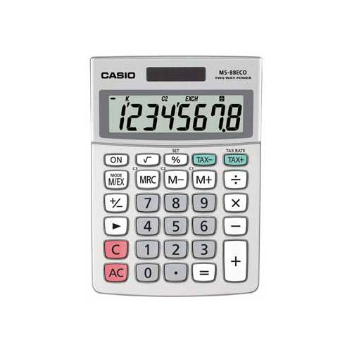 Casio Casio bureaurekenmachine MS-88 ECO