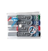 Pentel Whiteboardmarker Maxiflo set 4 kleuren (bl. rood gr. en zw.)