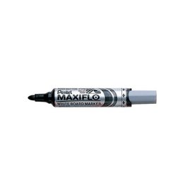 Pentel Wb Marker Maxiflo 6Mm Zwart [12st]