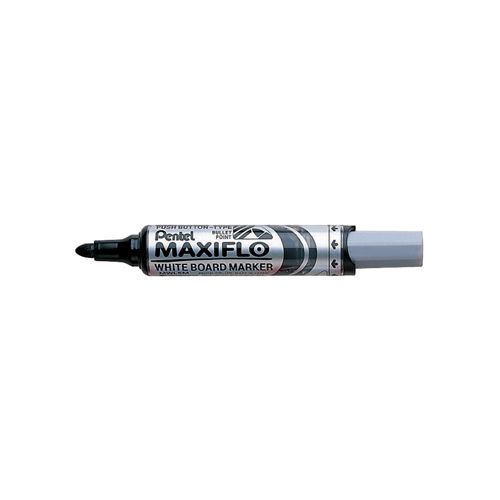 Pentel Pentel whiteboardmarker Maxiflo zwart [12st]