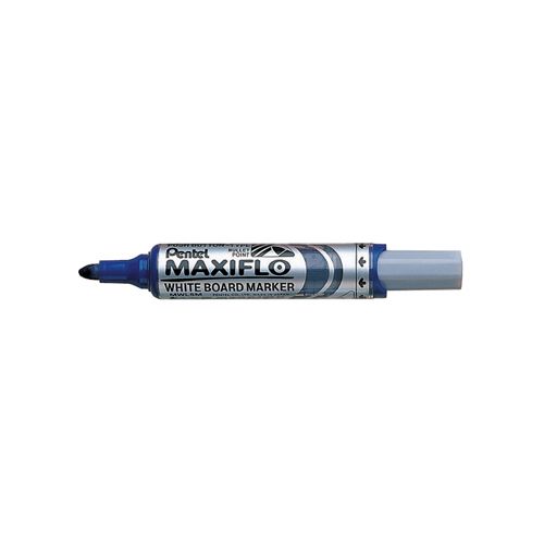 Pentel Pentel whiteboardmarker Maxiflo blauw — levering per 12