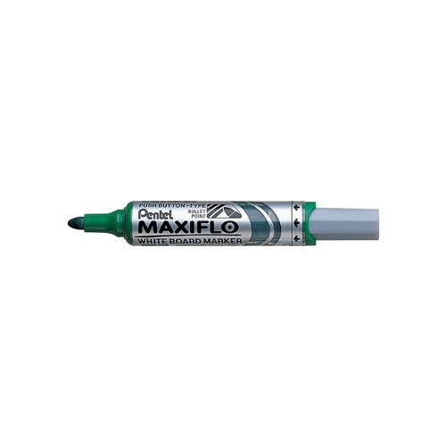 Pentel Pentel whiteboardmarker Maxiflo groen [12st]