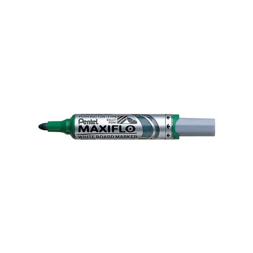 Pentel Pentel whiteboardmarker Maxiflo groen — levering per 12