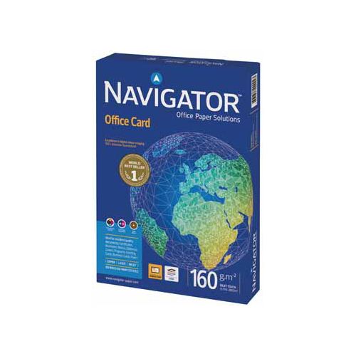 Navigator Navigator Office Card presentatiepapier A4,160g pak 250vel