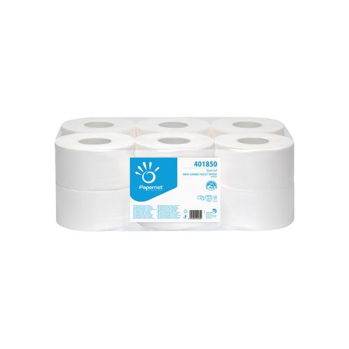 Papernet Papernet toiletpapier Special Mini Jumbo 2-l 557vel. 12 rol.