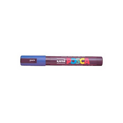 Posca uni-ball Paint Marker op waterbasis Posca PC-5M donkerblauw