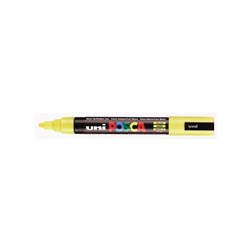 Posca uni-ball Paint Marker op waterbasis Posca PC-5M geel