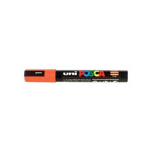 Posca Uni POSCA paintmarker PC-5M, 1,8 - 2,5 mm, donkeroranje