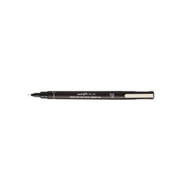 Uni-ball Uni Pin fineliner, ronde punt, 0,1 mm, zwart