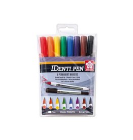 Sakura Sakura merkstift IDenti-Pen, etui van 8 stuks in geassorteerde kleuren