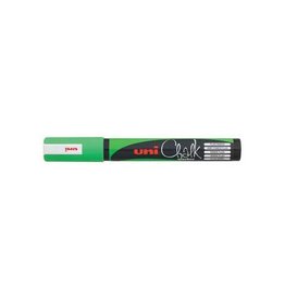 Uni-ball Uni-ball krijtmarker, ronde punt 1,8  tot 2,5mm, fluo groen