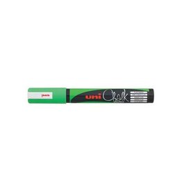 Uni-ball Uni-ball krijtmarker, ronde punt van 1,8  tot 2,5 mm, fluo groen