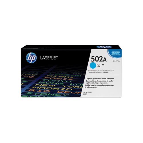 HP HP 502A (Q6471A) toner cyan 4000 pages (original)