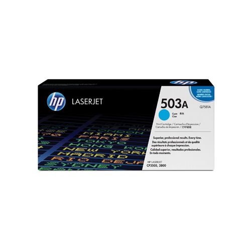 HP HP 503A (Q7581A) toner cyan 6000 pages (original)