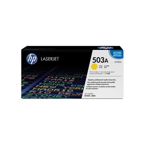 HP HP 503A (Q7582A) toner yellow 6000 pages (original)