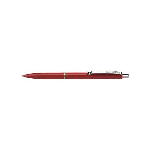 Schneider Schneider balpen K15, medium, rood — levering per 20
