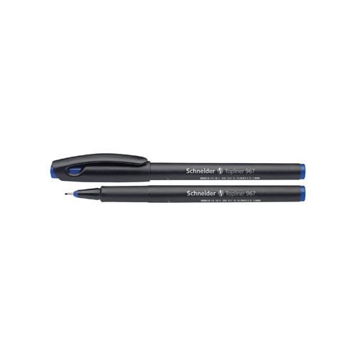 Schneider Schneider Fineliner Topliner 967 blauw — levering per 10