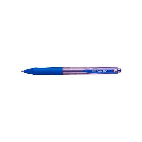 Uni-ball Uni-ball balpennen Laknock schrijfbreedte 0,4 mm, schrijfpunt: 1 mm, medium punt, blauw