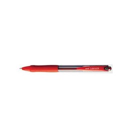 Uni-ball Uni-ball balpennen Laknock schrijfbreedte 0,4 mm, schrijfpunt: 1 mm, medium punt, rood