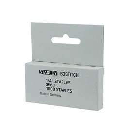 Bostitch Bostitch Nietjes voor T10, 6 mm, doos van 1.000 nietjes