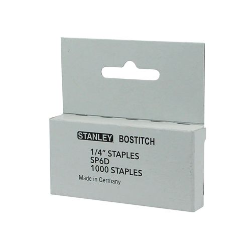 Bostitch Bostitch Nietjes voor T10, 6 mm, doos van 1.000 nietjes