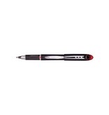 Uni-ball Uni-ball roller Jetstream rood, schrijfbreedte 0,45 mm, medium schrift, schrijfpunt 1 mm, zwarte rubbe...